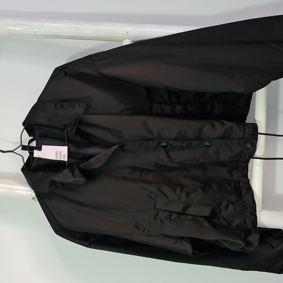 H&M Jackets & Blazers - H&M black ⚫️  shine look jacket M